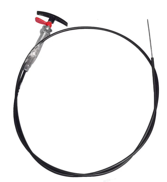 Black Valterra Sewer Waste Cable TC72PB Red Handle 72 Inch - Product View | United RV Parts