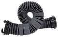 Black Polypropylene Valterra Silverback RV Sewer Hose 5ft - Coiled View | United RV Parts