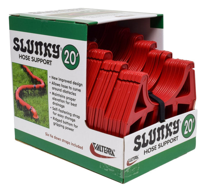 Red Valterra Slunky 20ft RV Sewer Hose Support Cradle - Retail Box View | United RV Parts