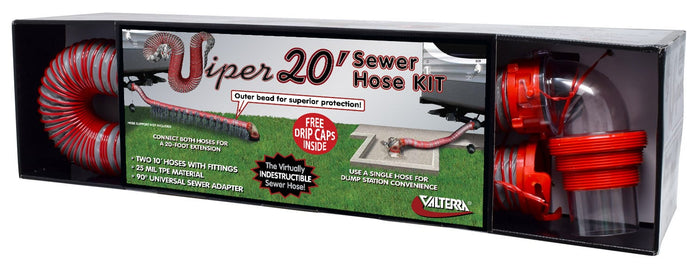 Valterra Viper 20' Sewer Hose Kit D04-0475 - Retail Package | United RV Parts