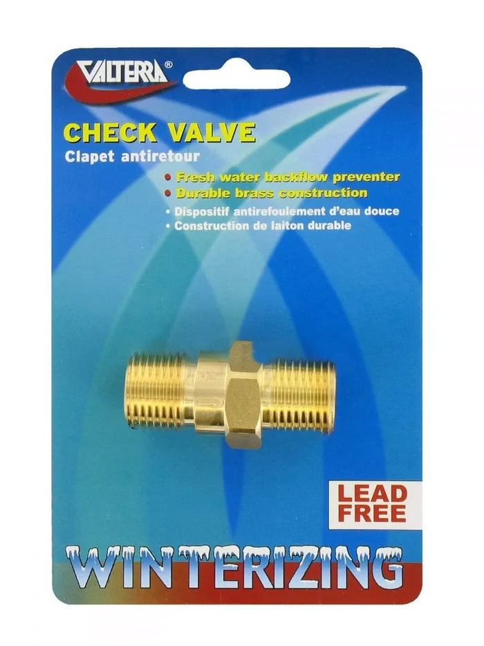 Valterra Check Valve Winterizing Package - Blue Retail Card | United RV Parts