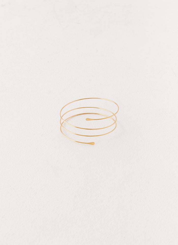 Vickee Arm Cuff - Gold