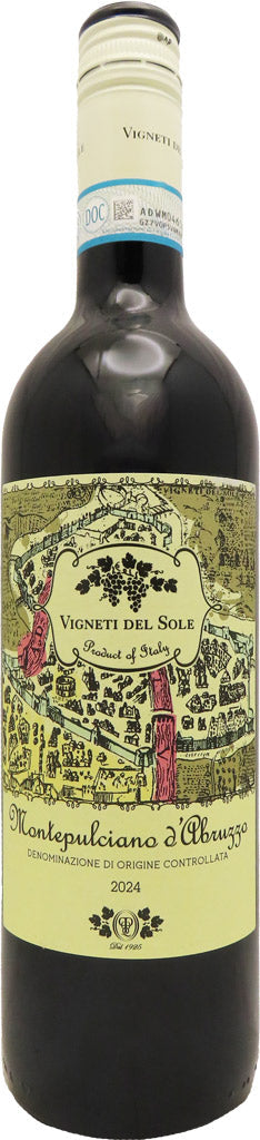 Vigneti del Sole Montepulciano d'Abruzzo 750ml