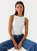 Vincenza Bodysuit - White