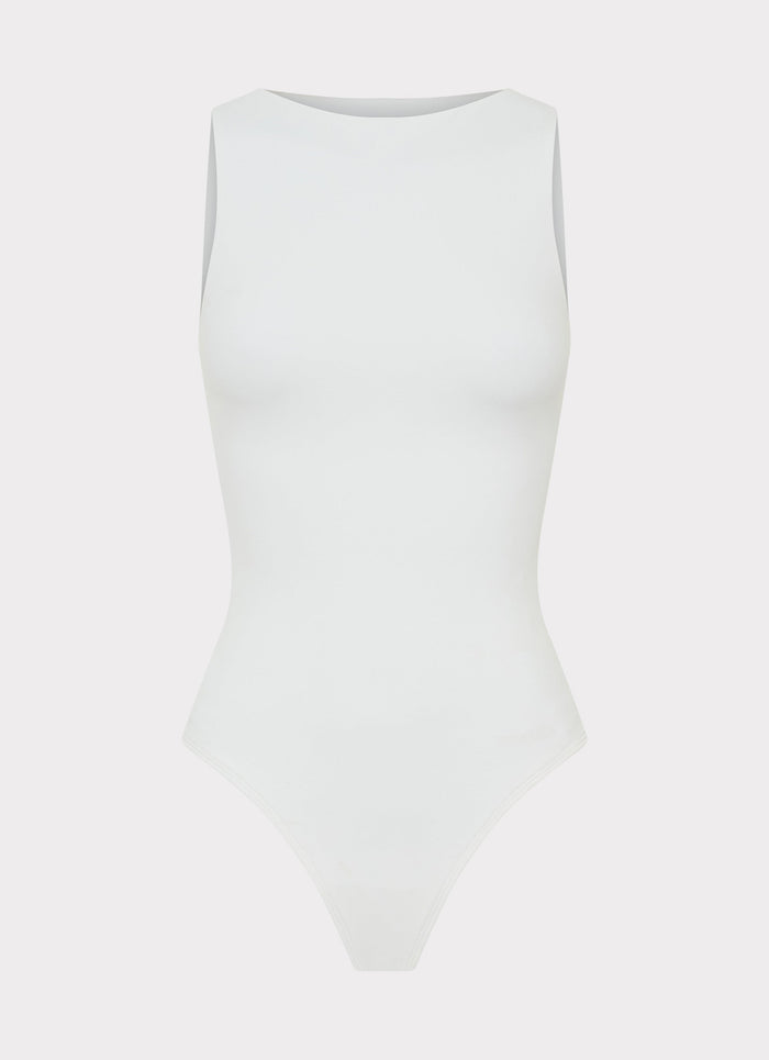 Vincenza Bodysuit - White