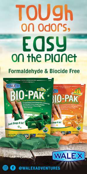 Walex Bio-Pak Natural Enzyme RV Black Water Deodorizer - Formaldehyde-Free Eco-Friendly Formula | United RV Parts