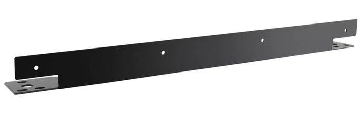 Black Metal Wanbao URV-1666 RV Refrigerator Mounting Bracket - Side View | United RV Parts