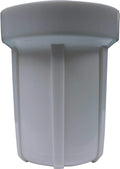 Clear Plastic WaterPur 5 Inch Filter Globe CCI-5CLW12 - Front View | United RV Parts