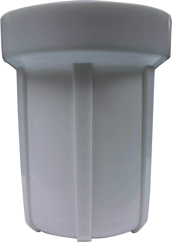 Clear Plastic WaterPur 5 Inch Filter Globe CCI-5CLW12 - Front View | United RV Parts