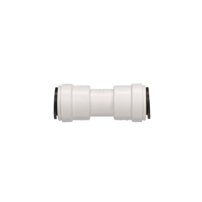 White Plastic AquaLock 1/2" CTS Coupling - Side Profile | United RV Parts