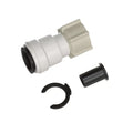 White Plastic AquaLock Fitting Kit - Exploded View | United RV Parts