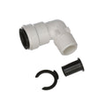 White Plastic Plumbing Elbow Kit with Fittings - Complete Set | United RV Parts
