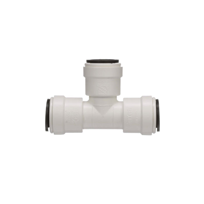 Off-White Polysulfone 1/2" CTS Union Tee Fitting - Front View | United RV Parts
