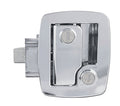 Chrome Wesco RV Entry Door Lock 43610-00 - Front View | United RV Parts
