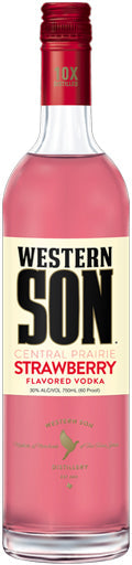 Western Son Strawberry Vodka 750ml