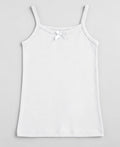 White Ribbed Cami Top