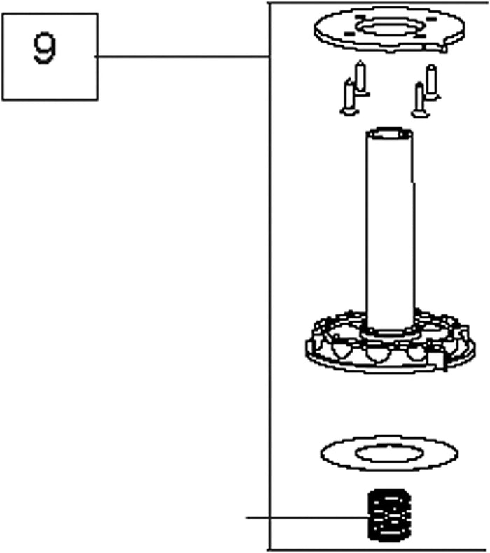 Winegard Sensar Antenna Handle Assembly Diagram - Installation Instructions | United RV Parts