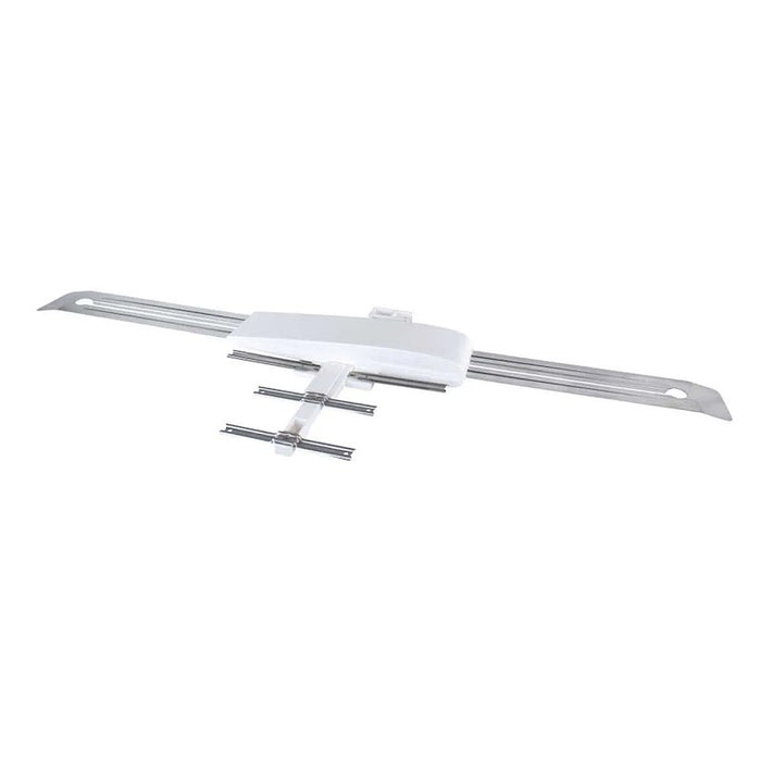 White Winegard Sensar IV RVW-205 Replacement Antenna Head - Angle View | United RV Parts