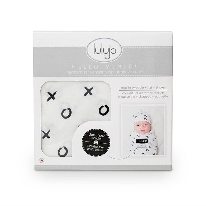 XO Hat & Swaddle Set