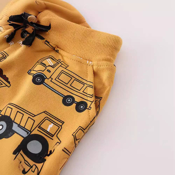 Yellow Trucks Sweatpant Jogger
