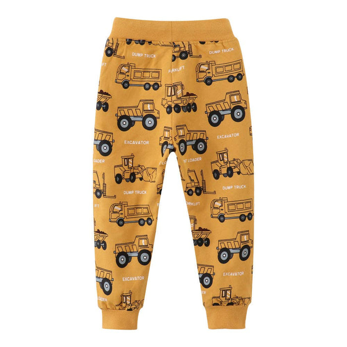 Yellow Trucks Sweatpant Jogger