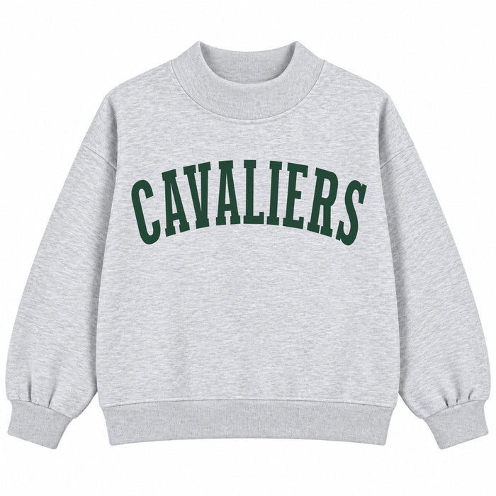 YOUTH Cavaliers Mock Neck Sweatshirt