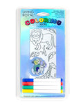 Zoo Animals Coloring Socks